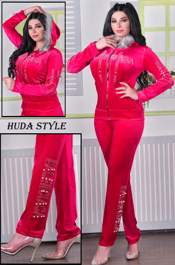 طقم مخمل نسائي HS-116